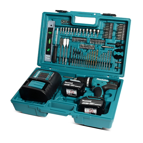 MAKITA สว่านกระแทกไร้สาย 18 โวลต์ ขนาด 13 มม. (1/2 นิ้ว) รุ่น DHP453FX13