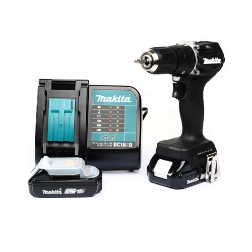 MAKITA สว่านกระแทกไร้สาย 18 โวลต์ ขนาด 13 มม. (1/2 นิ้ว) รุ่น DHP487YX2B