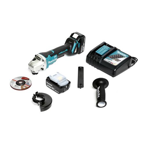 MAKITA เครื่องเจียไร้สาย 18 โวลต์ ขนาด 4 นิ้ว รุ่น DGA405RFE