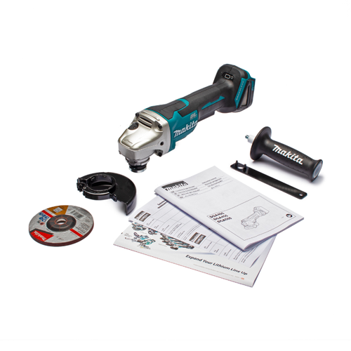 MAKITA เครื่องเจียไร้สาย 18 โวลต์ ขนาด 4 นิ้ว รุ่น DGA405Z