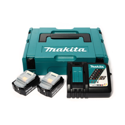 MAKITA ชุดแบตเตอรี่และแท่นชาร์จ 18 โวลต์ รุ่น MKP1RG182