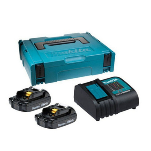 MAKITA ชุดแบตเตอรี่และแท่นชาร์จ 18 โวลต์ รุ่น MKP1SY182