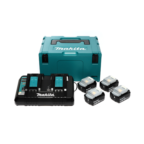 MAKITA ชุดแบตเตอรี่และแท่นชาร์จ 18 โวลต์ รุ่น MKP3PT184